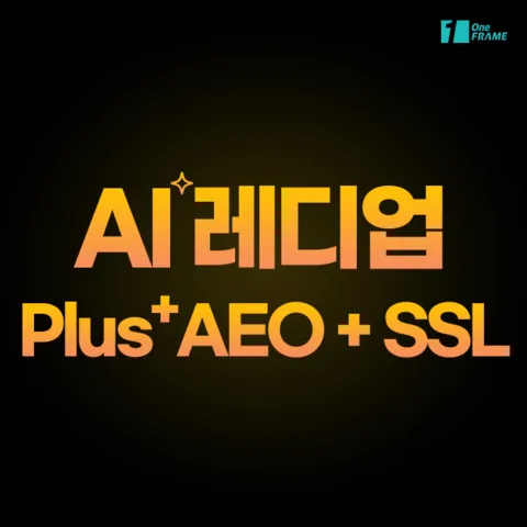 원프레임 - AI 레디업 ( Plus AEO + SSL )